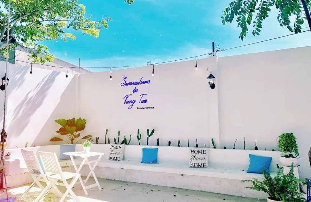 Sunday Homestay Vũng Tàu, khám phá phong cách Santorini nổi bật giữa phố thị