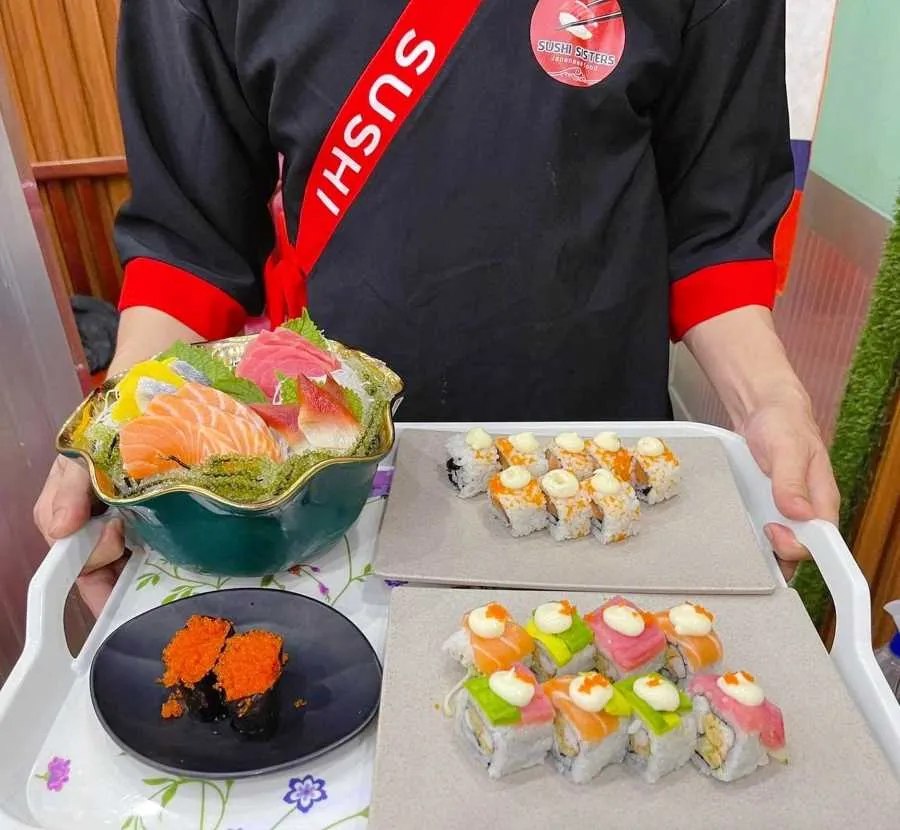 Sushi băng chuyền Sister, thưởng thức ẩm thực chuẩn vị xứ sở hoa anh đào