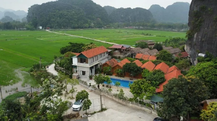 Tam Coc Eco Field Homes, nơi nghỉ dưỡng thơ mộng giữa cánh đồng lúa