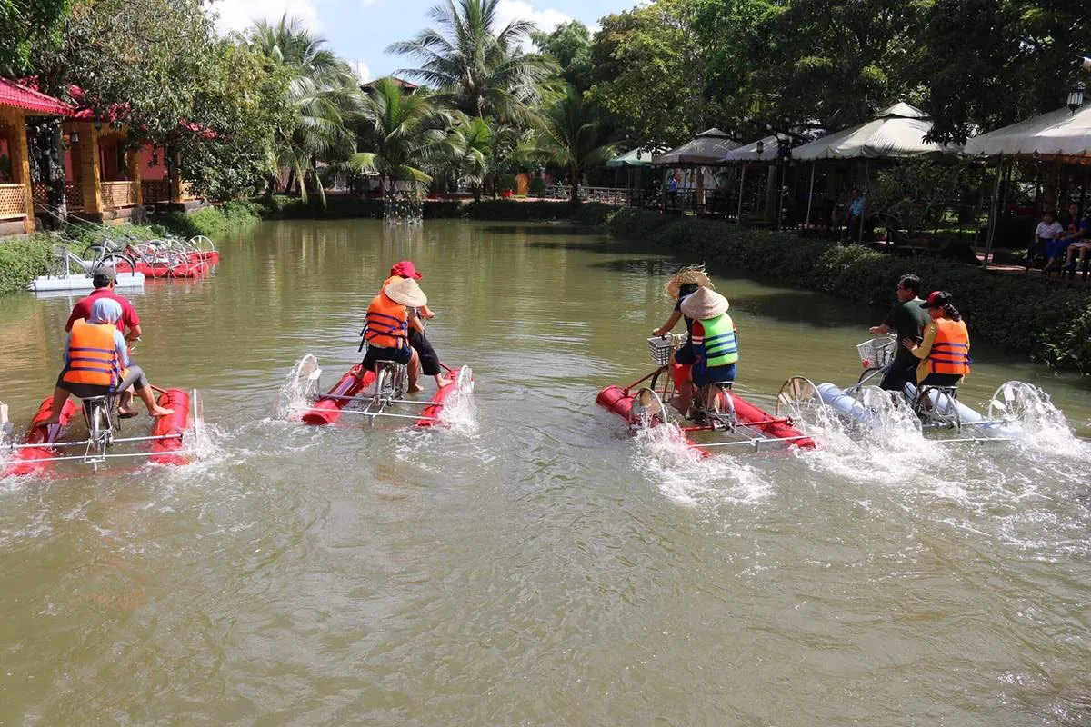 Tận hưởng không gian trong lành tại Vườn sinh thái bảo gia Trang Viên