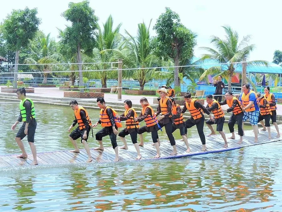 Teambuilding tại khu du lịch Vinh Sang và những trải nghiệm thú vị