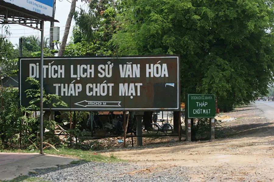 Tháp Chóp Mạt Tây Ninh dấu ấn nền văn hóa Óc Eo cổ đại