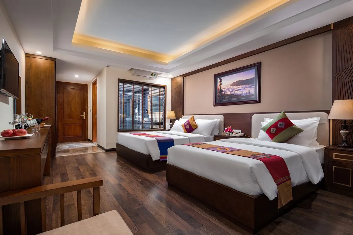 The View Sapa Hotel với tầm nhìn dãy núi Hoàng Liên Sơn hùng vĩ