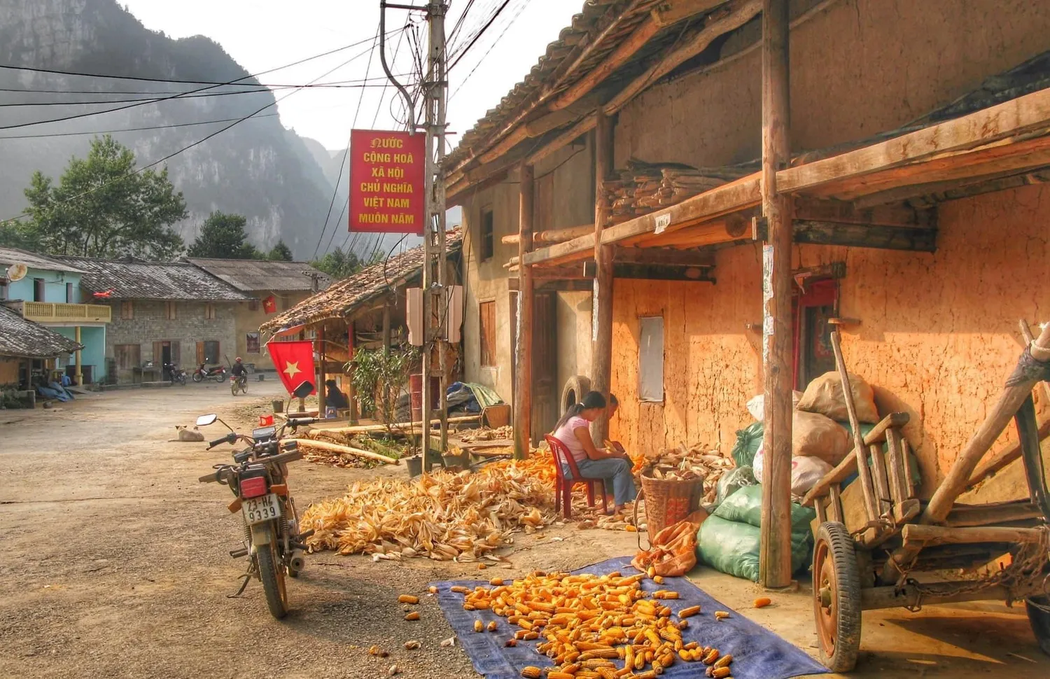 Thị trấn cổ Phó Bảng, không gian ngưng đọng giữa lòng Hà Giang