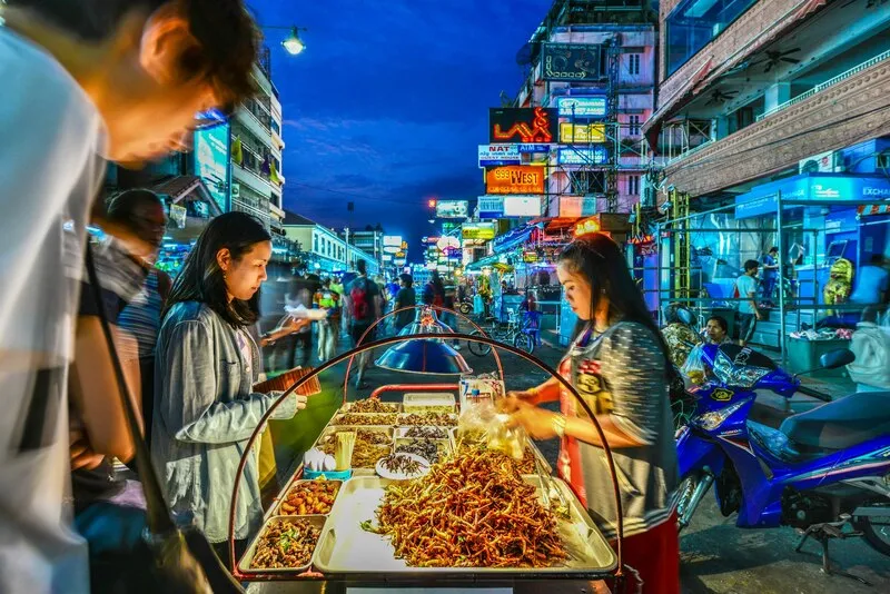 Thiên đường Khao San cho khách du lịch bụi ở Bangkok Thái Lan