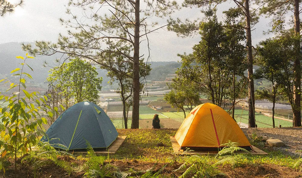 Thôn Lũng Đà Lạt với không gian camping siêu chill đang chờ bạn ghé đến