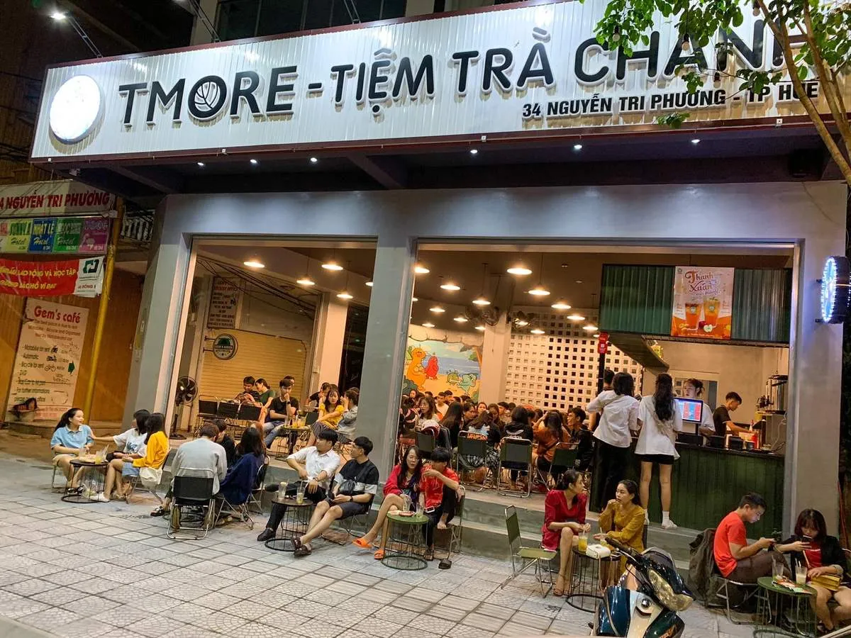 Tiệm trà chanh Tmore – Sống ảo triệu like giữa lòng thành phố Huế