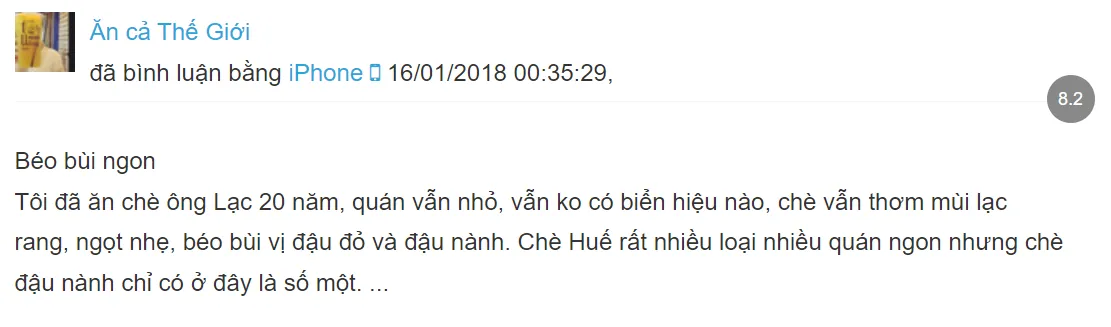 Tìm về những ngày thơ ấu rong ruổi cùng món Chè Ông Lạc Huế thơm ngon