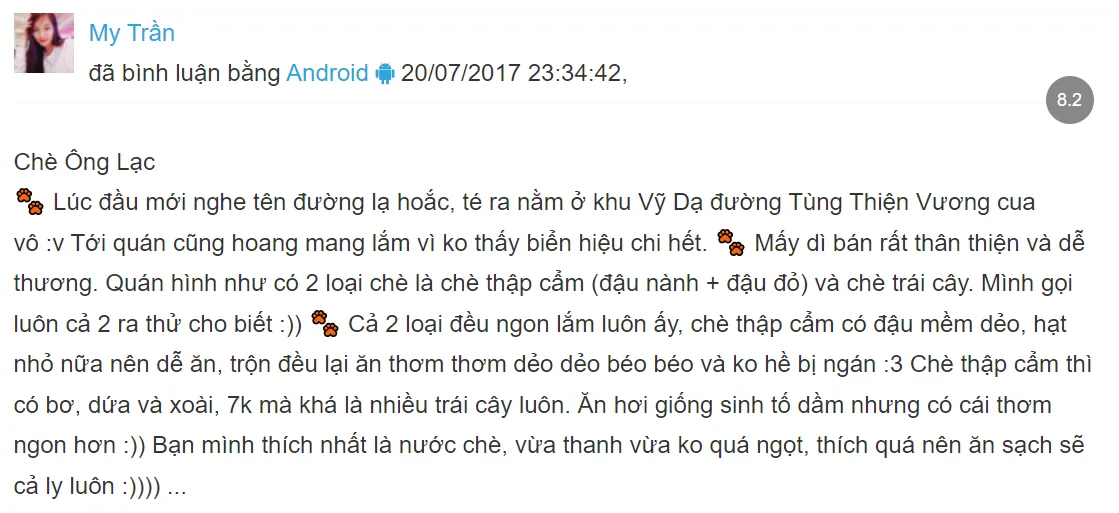 Tìm về những ngày thơ ấu rong ruổi cùng món Chè Ông Lạc Huế thơm ngon