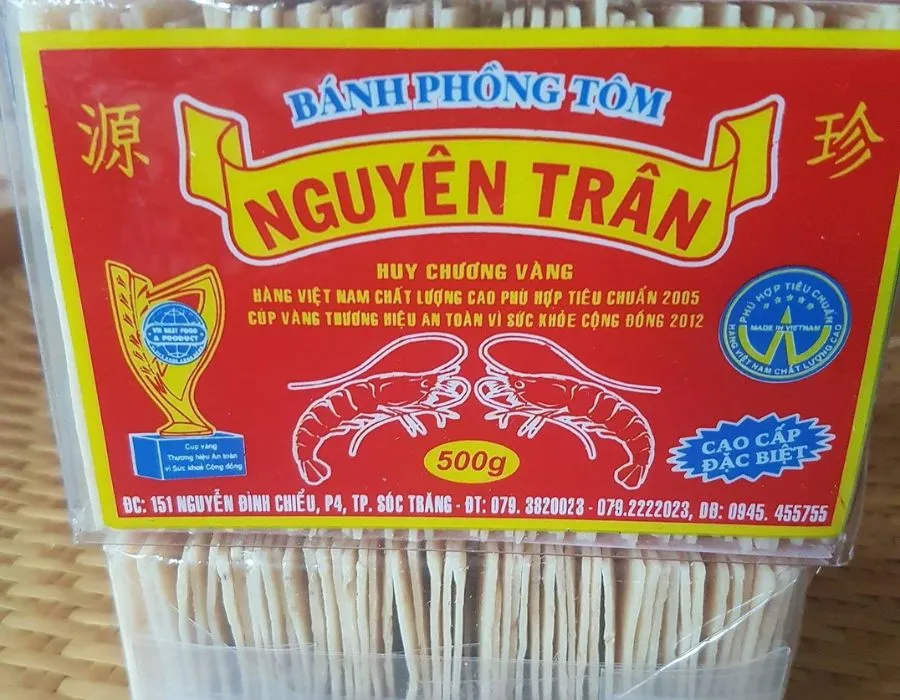 Tổng hợp top bánh phồng tôm Sóc Trăng ngon, chất lượng