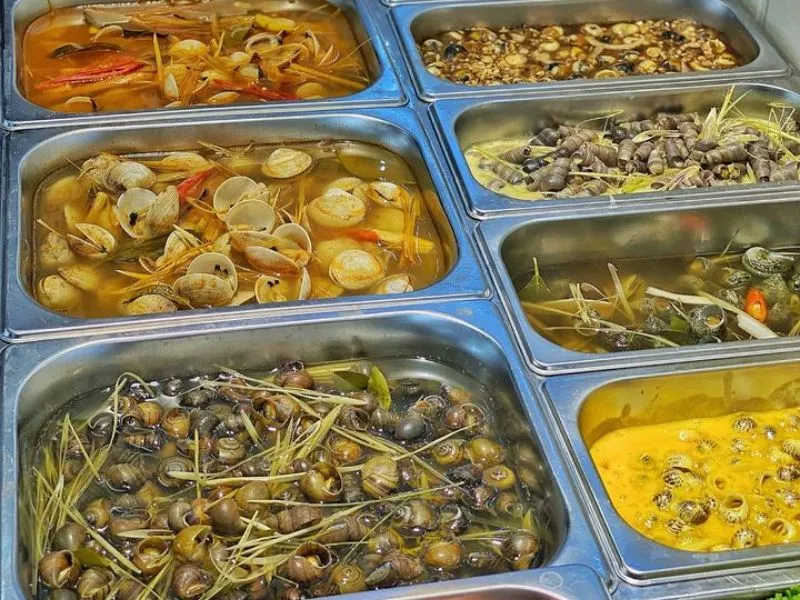 Top 8 thiên đường buffet ốc Hà Nội siêu phẩm nhất định phải thử