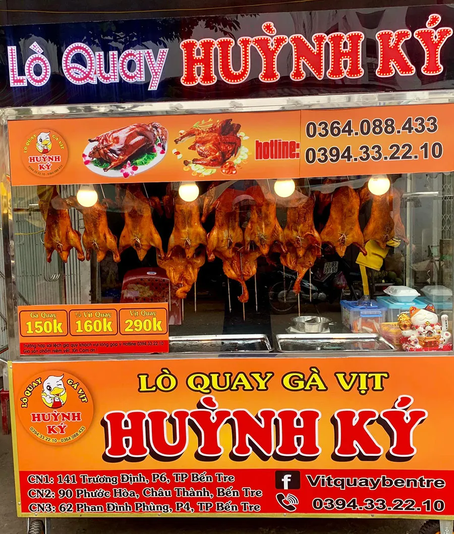 Top quán vịt quay Bến Tre, tọa độ hấp dẫn cho hội mê ăn uống