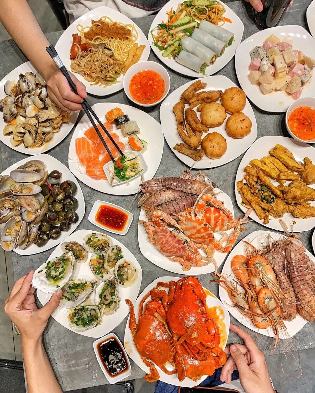 Trải nghiệm ẩm thực Việt – Nhật phong phú tại Adobi Buffet