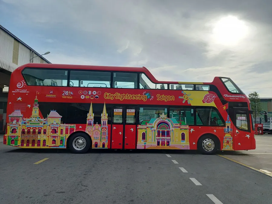 Trải nghiệm xe bus 2 tầng miễn phí ở Nha Trang cực thú vị