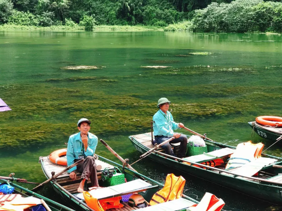 Tràng An khi mùa thu sang đẹp mê hồn như tranh vẽ