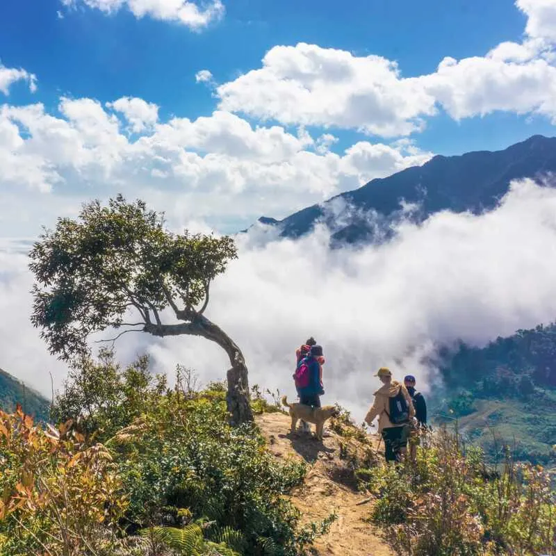 Trekking Lùng Cúng Yên Bái, điểm đến ấn tượng giữa rừng già