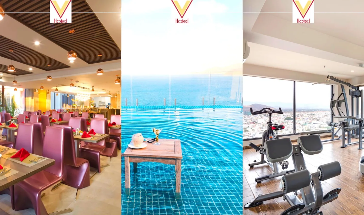 V Hotel Nha Trang – trải nghiệm phong cách Tây Âu tiêu chuẩn 4 sao