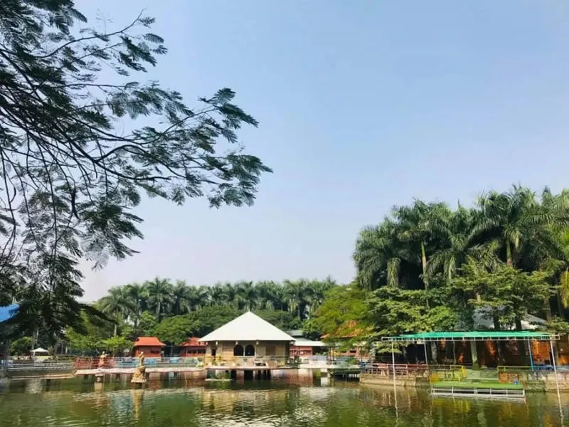 Vi vu Khu du lịch Cánh Buồm Xanh Park thư giãn cuối tuần