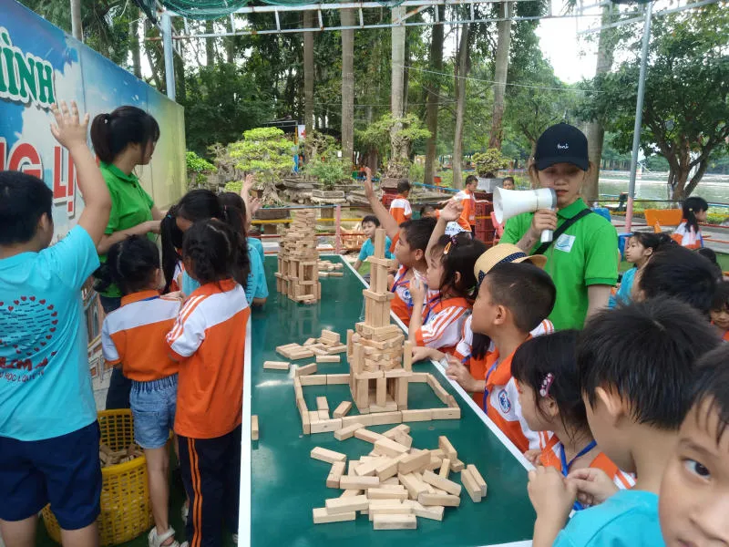 Vi vu Khu du lịch Cánh Buồm Xanh Park thư giãn cuối tuần