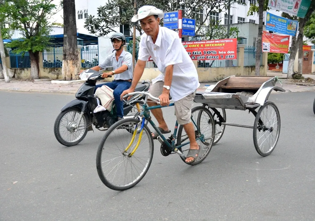 Xe lôi ở Cần Thơ và những trải nghiệm đậm chất miền Tây